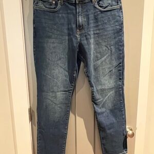 Lucky Brand Dark Blue Ankle Jeans